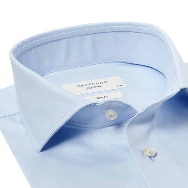 Overhemd - Blauw - Slim Fit - Royal Twill - Afbeelding 2