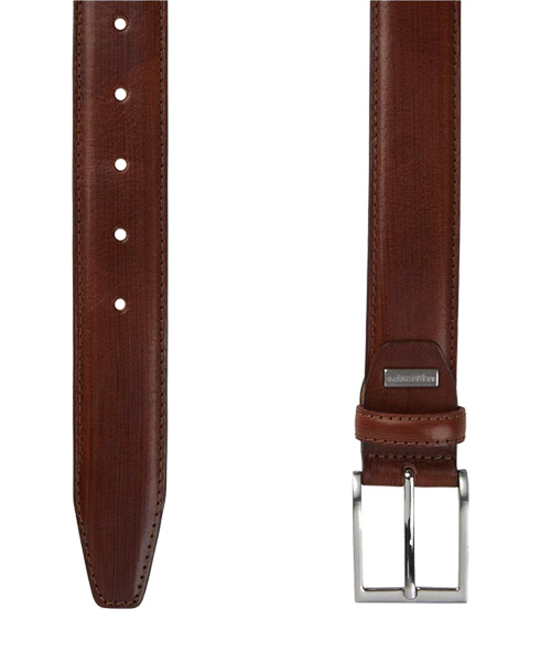 Klassieke riem cognac