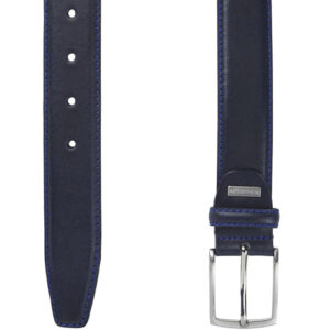 Klassieke donkerblauwe riem