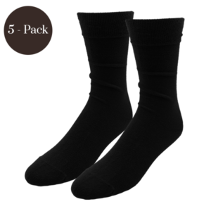 Sokken zwart 5-pack